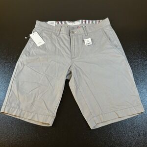 Brax Bristol Feel Good Shorts Flat Front Chino Regular Fit Gray Mens 32" NWT
